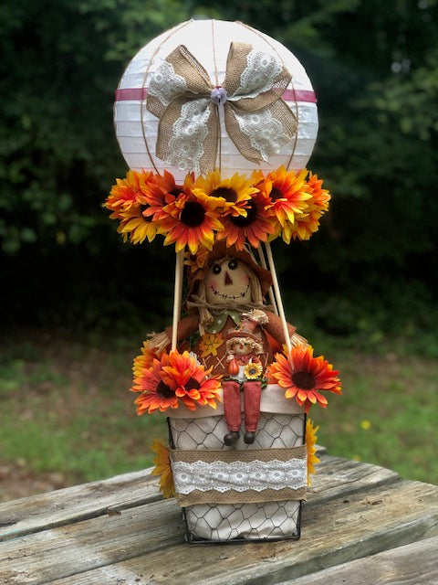Fall Scarecrow Basket