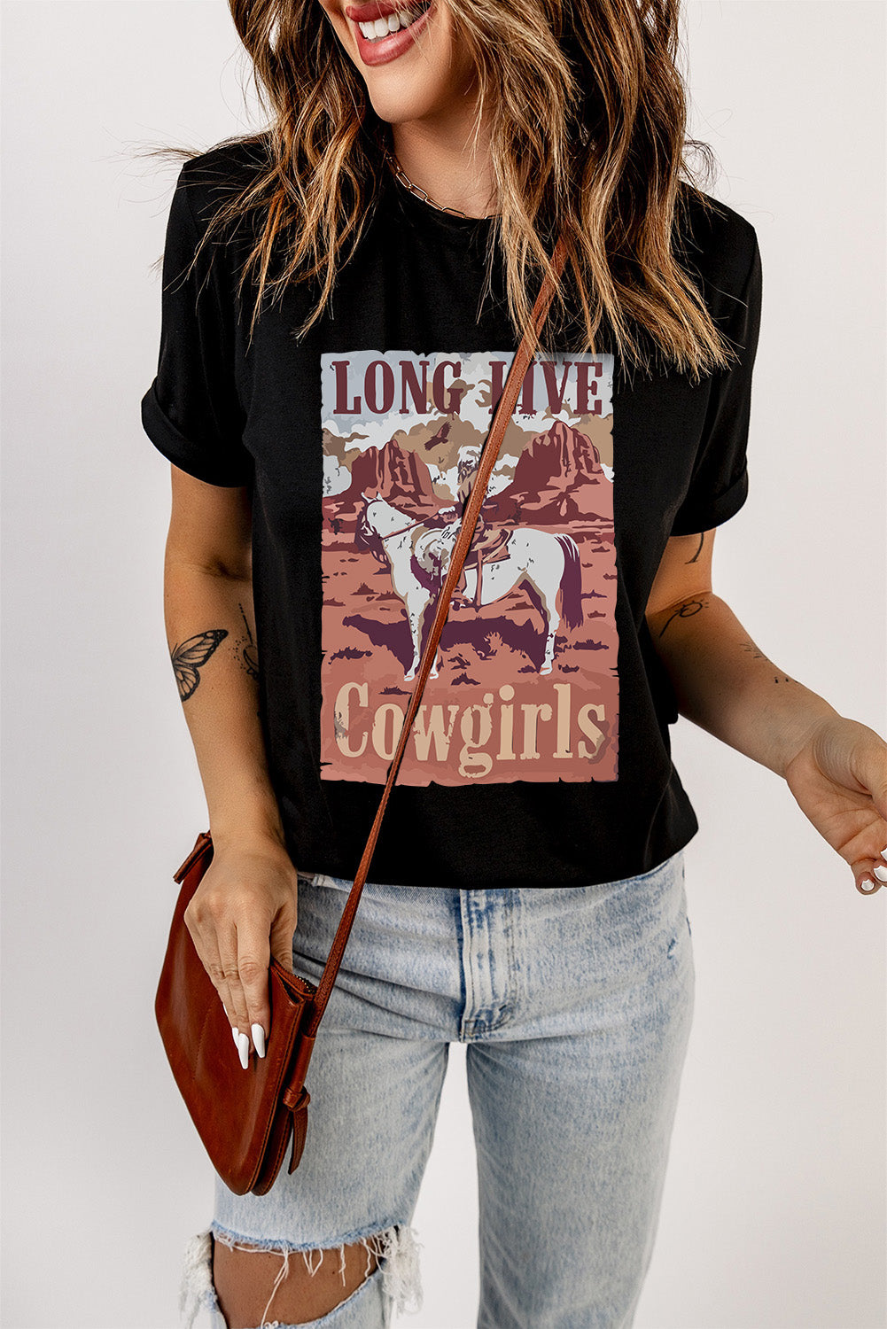 LONG LIVE COWGIRLS Graphic Tee